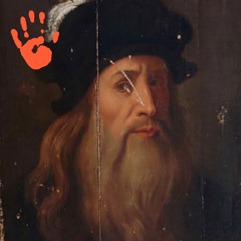 Berühmte Linkshänder Künstler - Leonardo Da Vinci