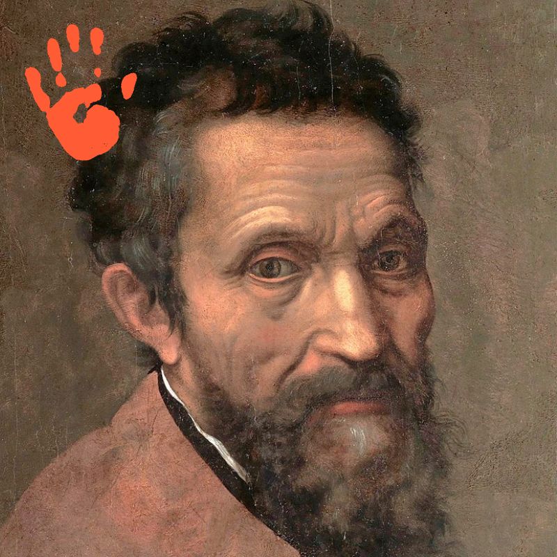 Berühmte Linkshänder Künstler - Michelangelo