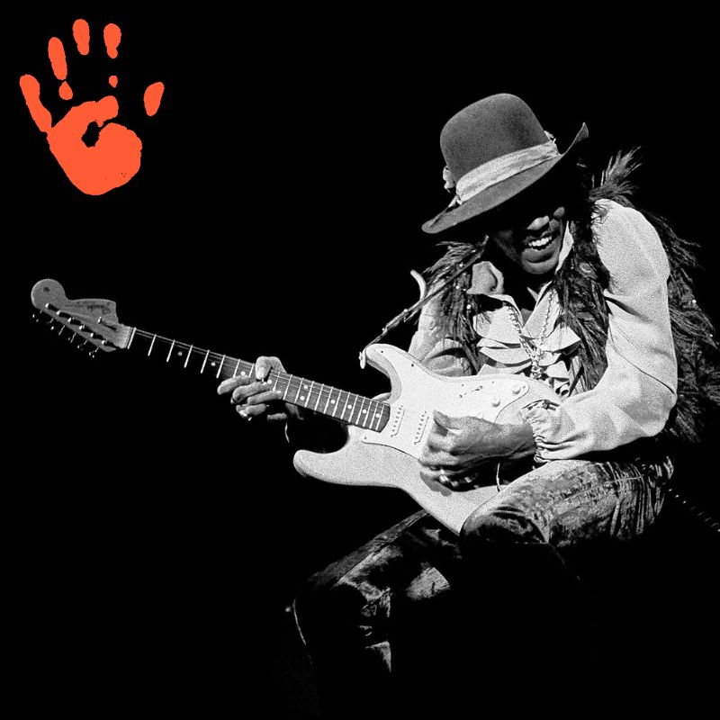 Die bekanntesten Linkshänder Gitarristen der Welt - Jimi Hendrix