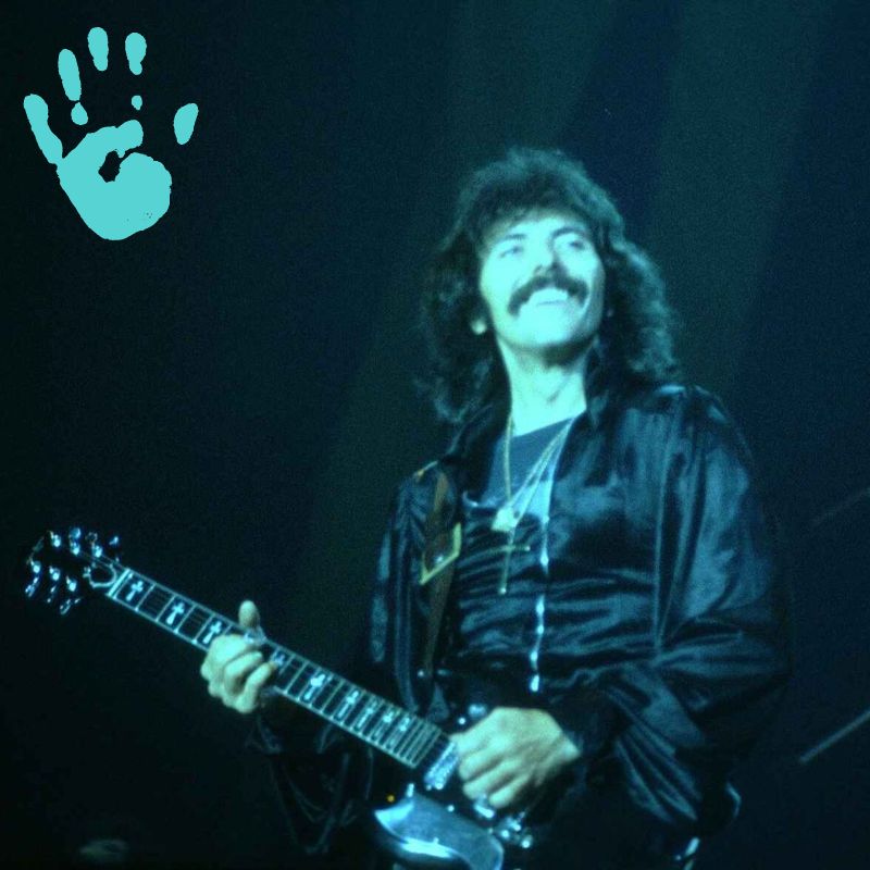 Die bekanntesten Linkshänder Gitarristen der Welt - Tony Iommi